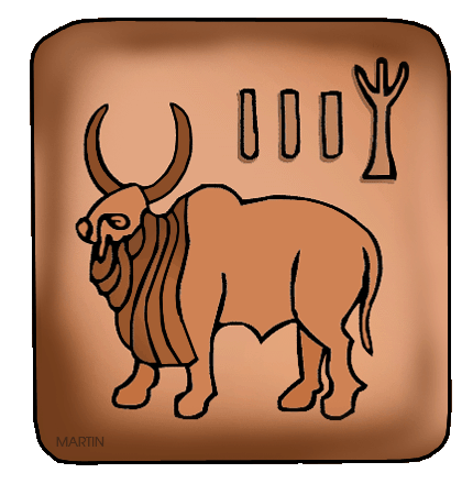 Hindi bull symbol