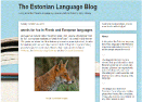 Estonian Language Blog